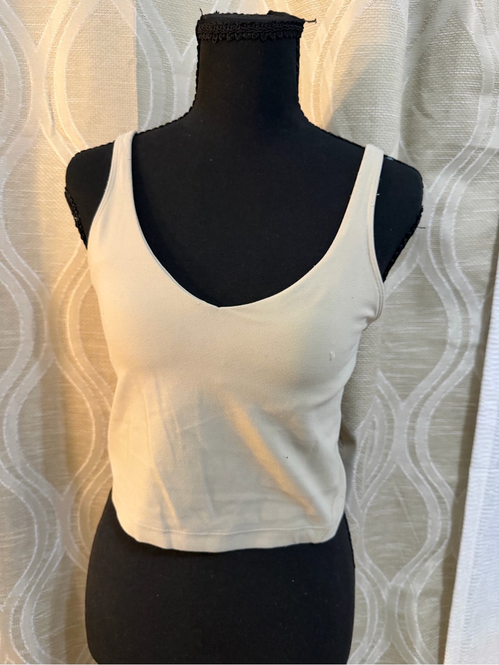 Lululemon Beige V-Neck Tank Top for Women